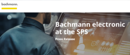 Bachmann electronic auf der SPS
